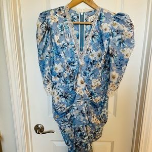 Blue Floral dress